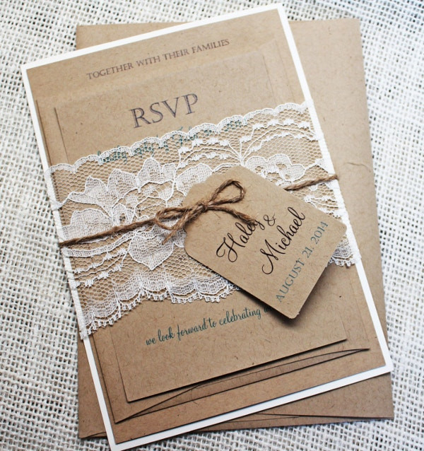 DIY Invites Wedding
 57 Examples of Wedding Invitations PSD AI EPS