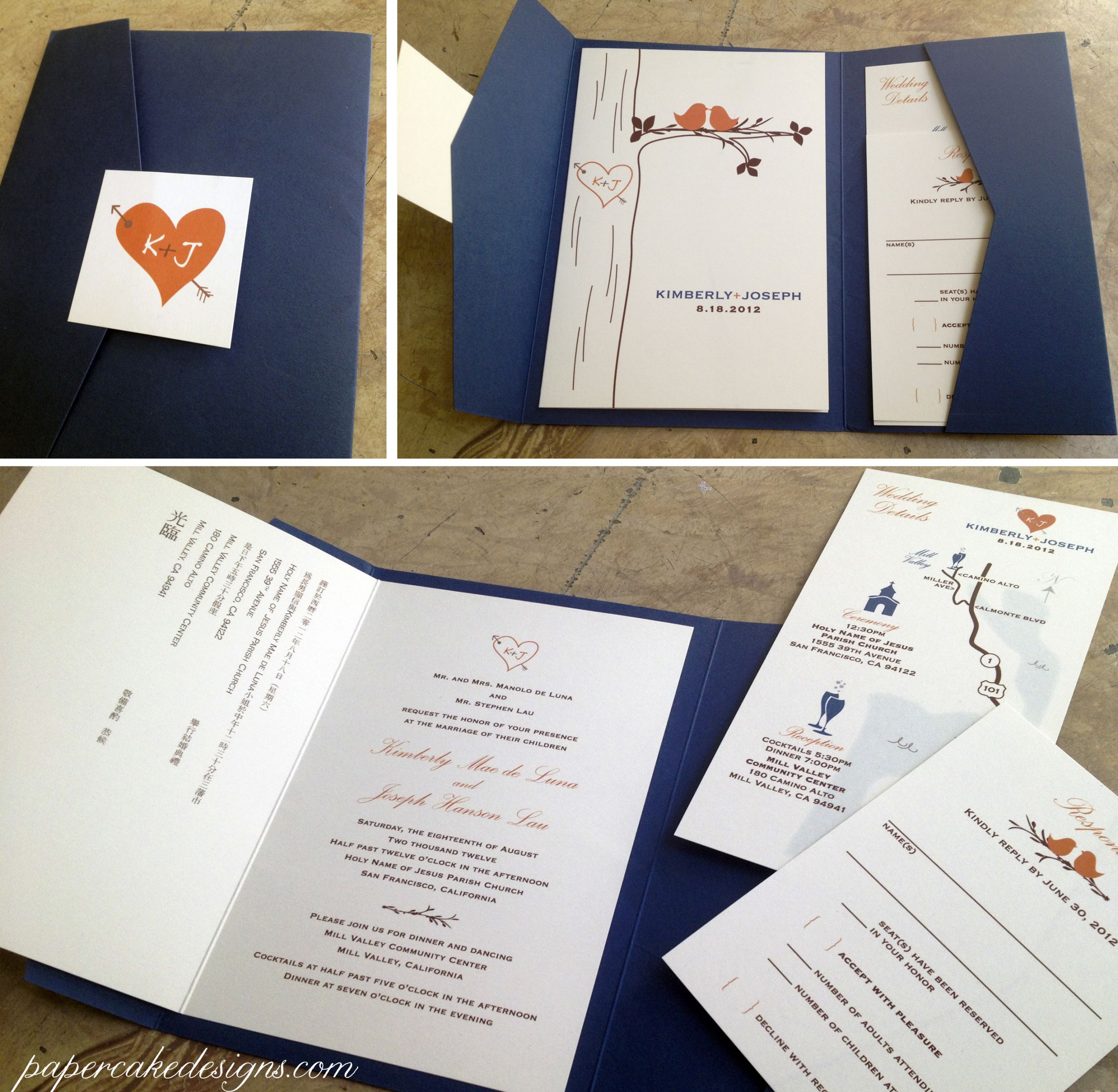 DIY Invites Wedding
 [DIY print & assemble] wedding invitations – papercake