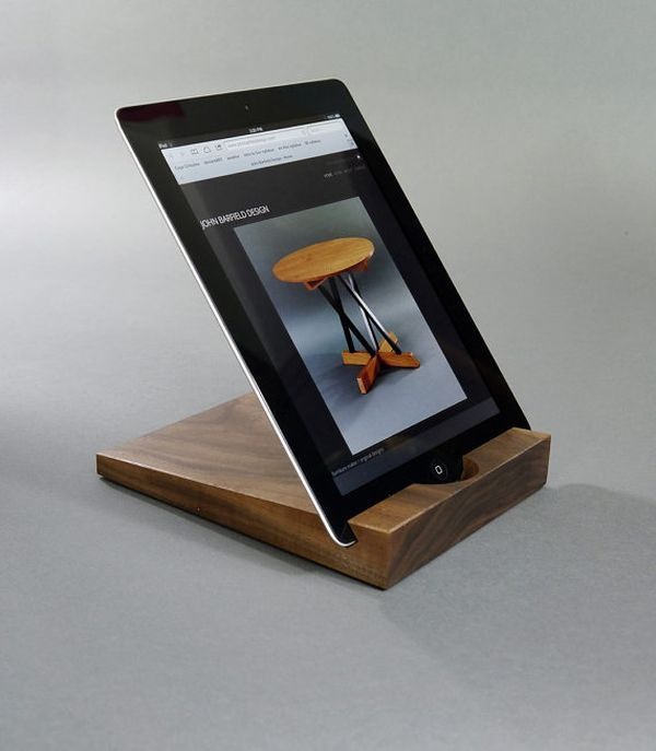 DIY Ipad Stand Wood
 11 Cool Tablet Stands For The Modern Cook