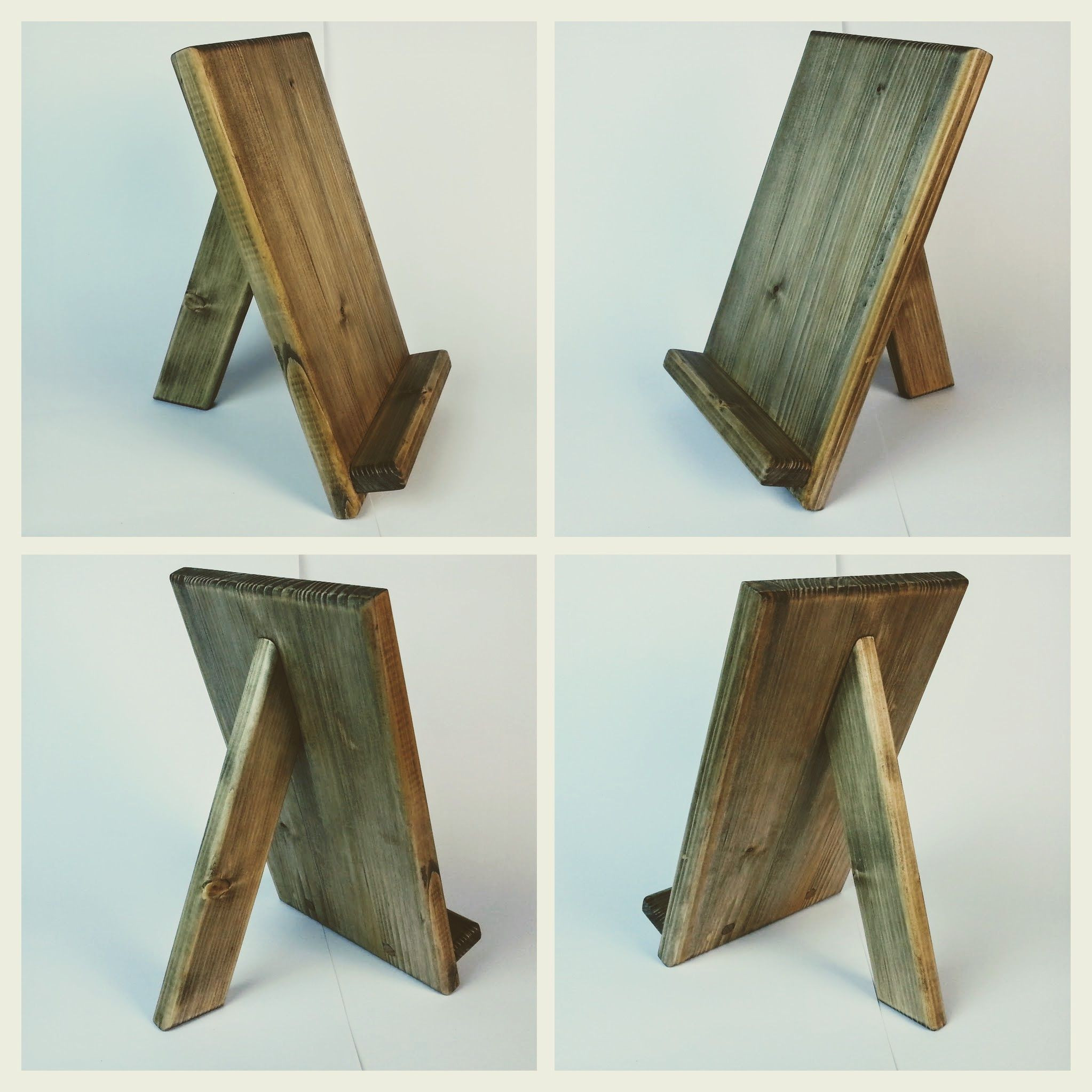 DIY Ipad Stand Wood
 Wooden tablet holder iPad stand Woodworking
