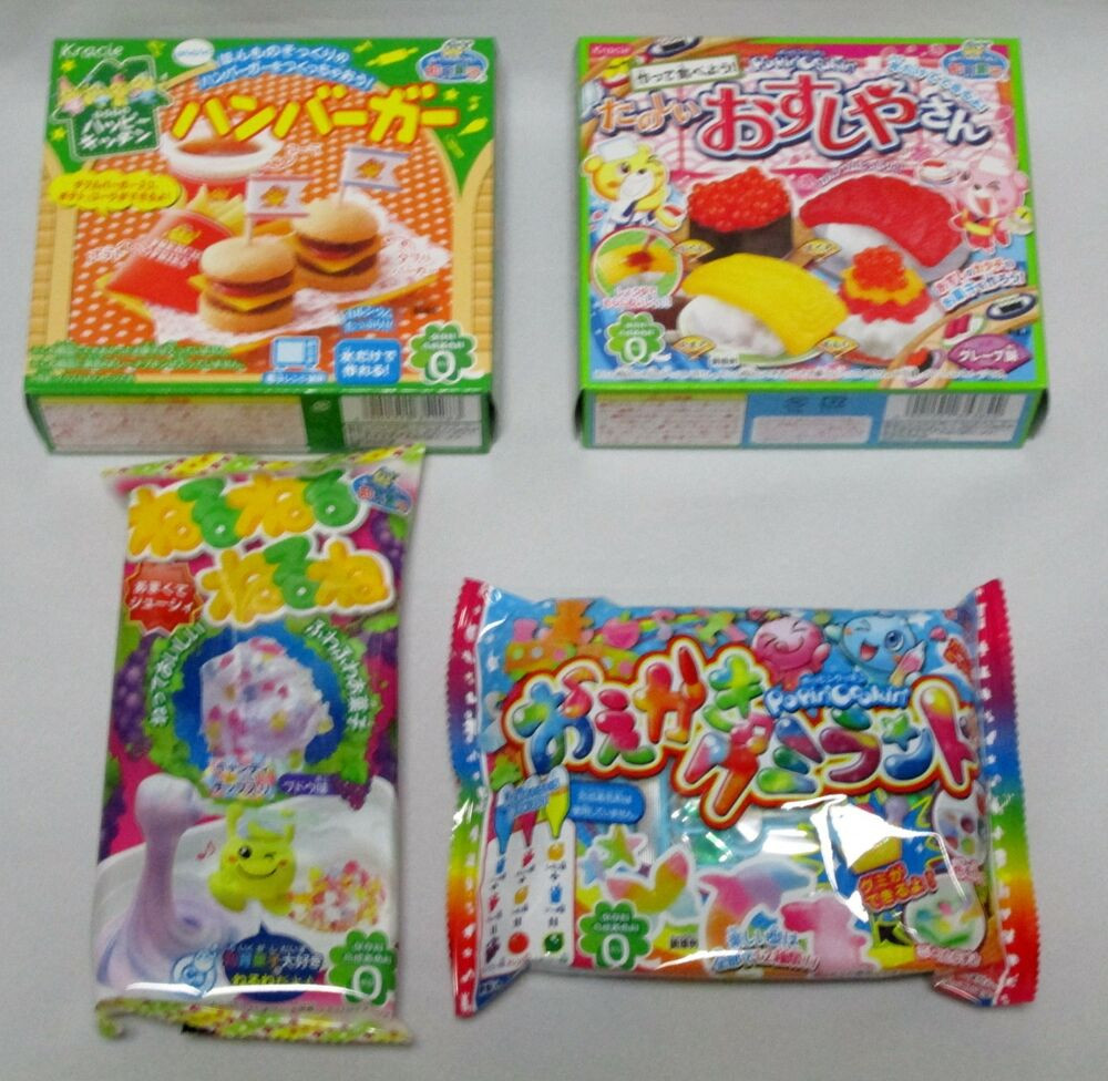 DIY Japanese Candy Kit
 Kracie Happy kitchen Popin cookin Japanese candy DIY