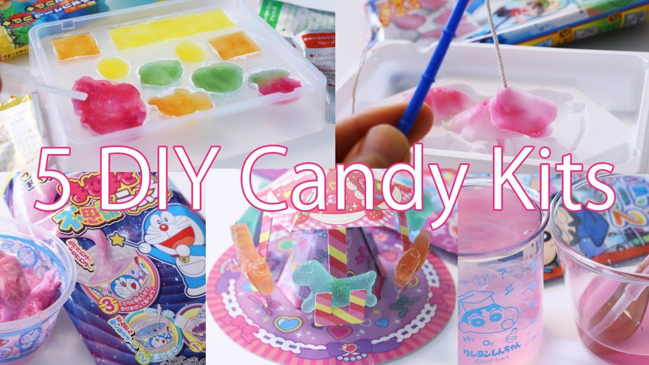 DIY Japanese Candy Kit
 5 Japanese Interesting DIY Candy Kits