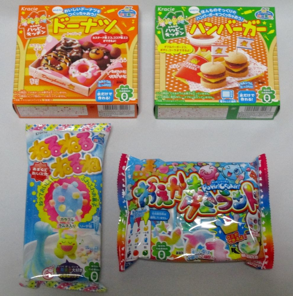 DIY Japanese Candy Kit
 Kracie Happy kitchen Popin cookin Japanese candy DIY