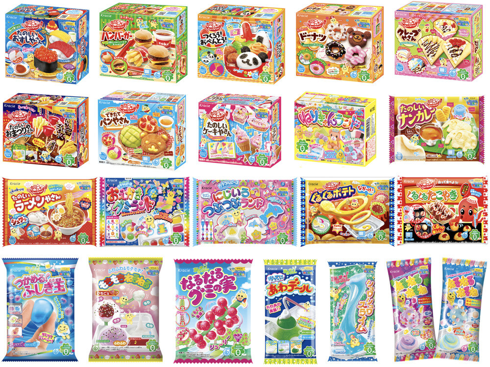 DIY Japanese Candy Kit
 10 KRACIE POPIN COOKIN KITS DIY Japanese Candy Kit Set