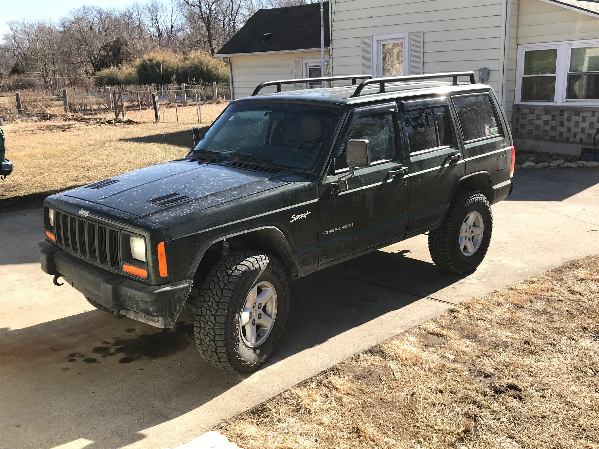 DIY Jeep Roof Rack
 DIY roof rack rails for my Jeep Cherokee XJ