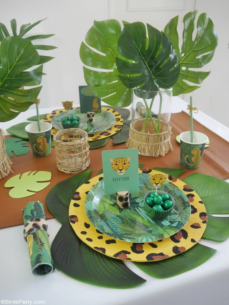 DIY Jungle Party Decorations
 Jungle Party Ideas and DIY Decor Party Ideas