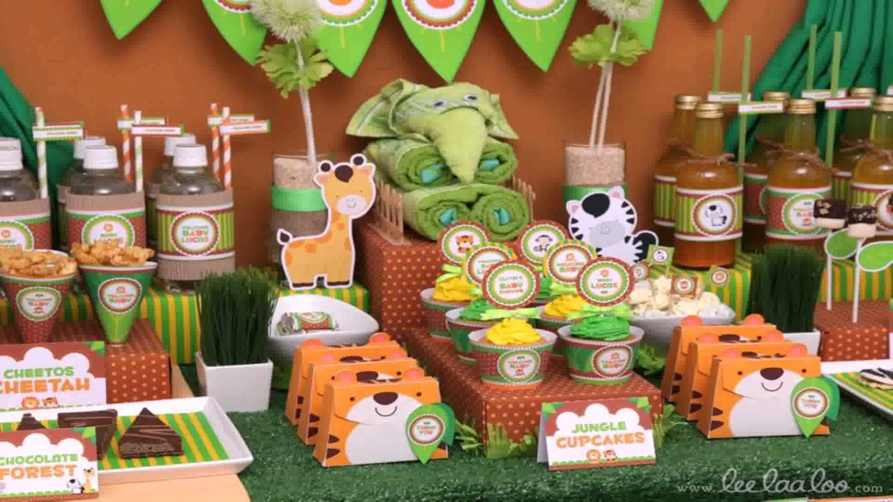 DIY Jungle Party Decorations
 Diy Jungle Decorations Gif Maker DaddyGif see