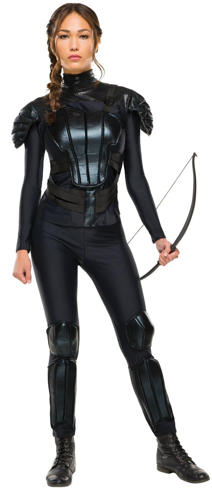 DIY Katniss Costume
 The Hunger Games Mockingjay Part 1 Deluxe Womens Katniss