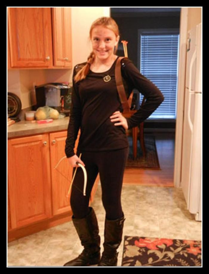 DIY Katniss Costume
 Katniss from the Hunger Games Holidays