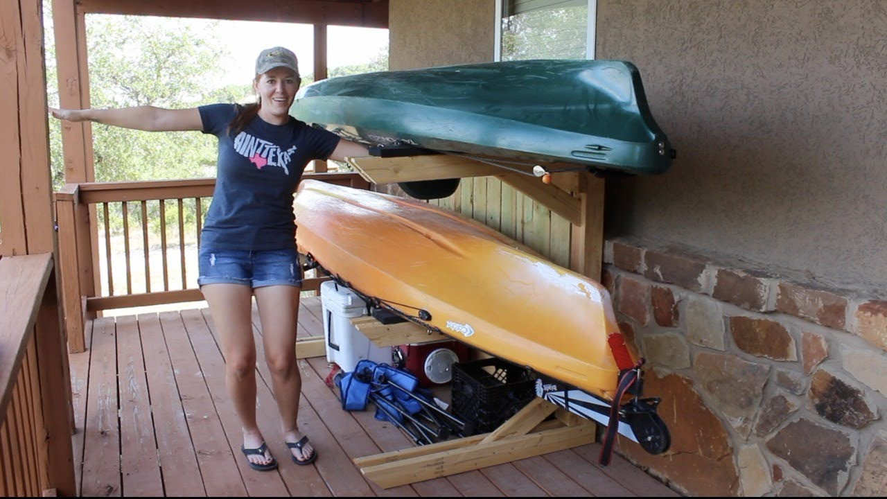 DIY Kayak Rack
 Building a Kayak Rack Yak Rak