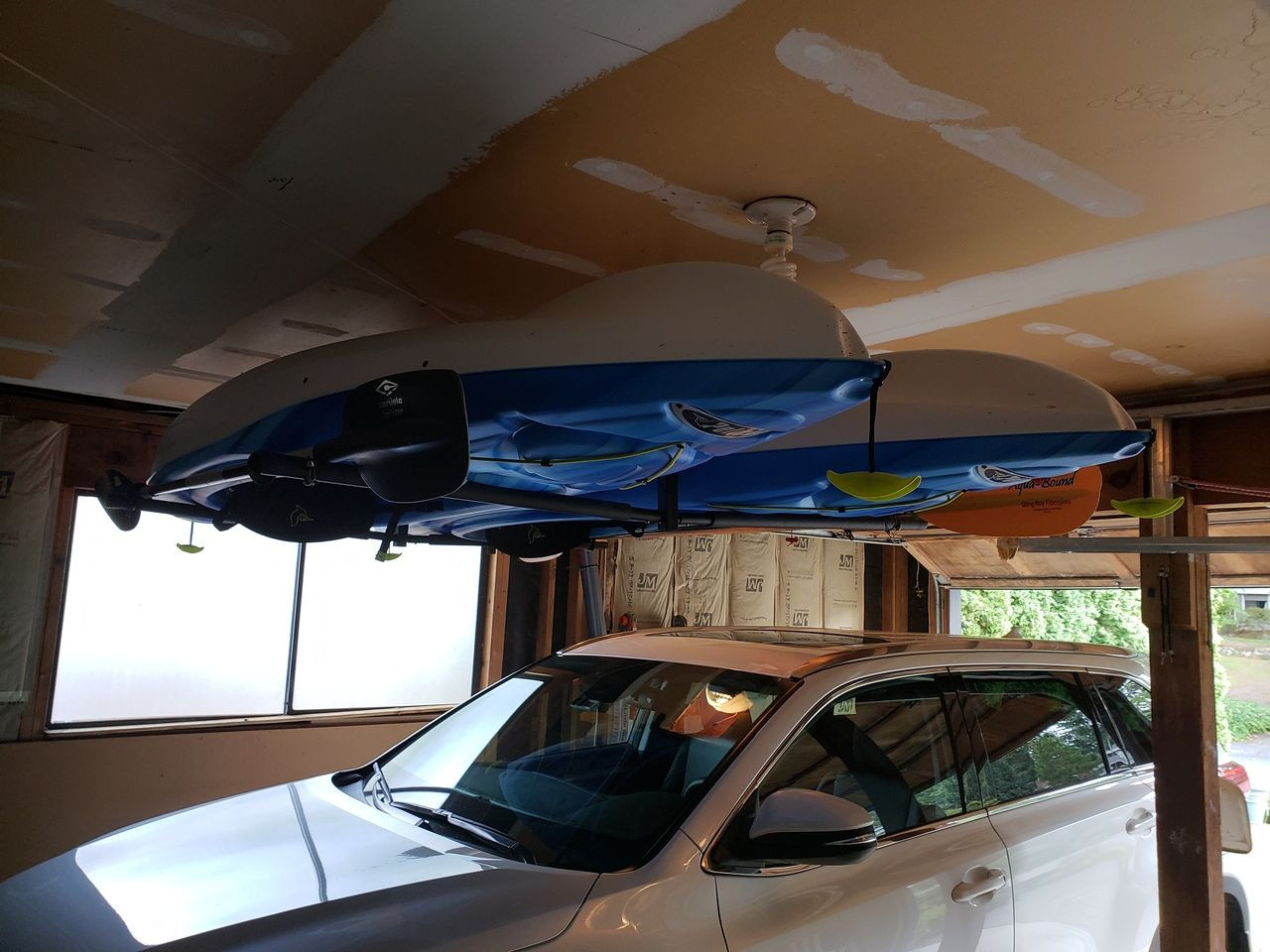 DIY Kayak Rack Ceiling
 Hi Port 2 Adjustable 2 Kayak Ceiling Storage