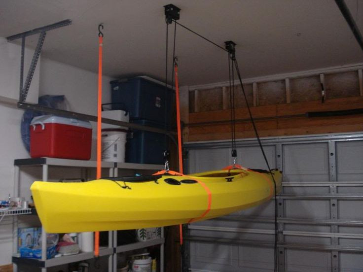 DIY Kayak Rack Ceiling
 63 best images about diy canoe outrigger on Pinterest