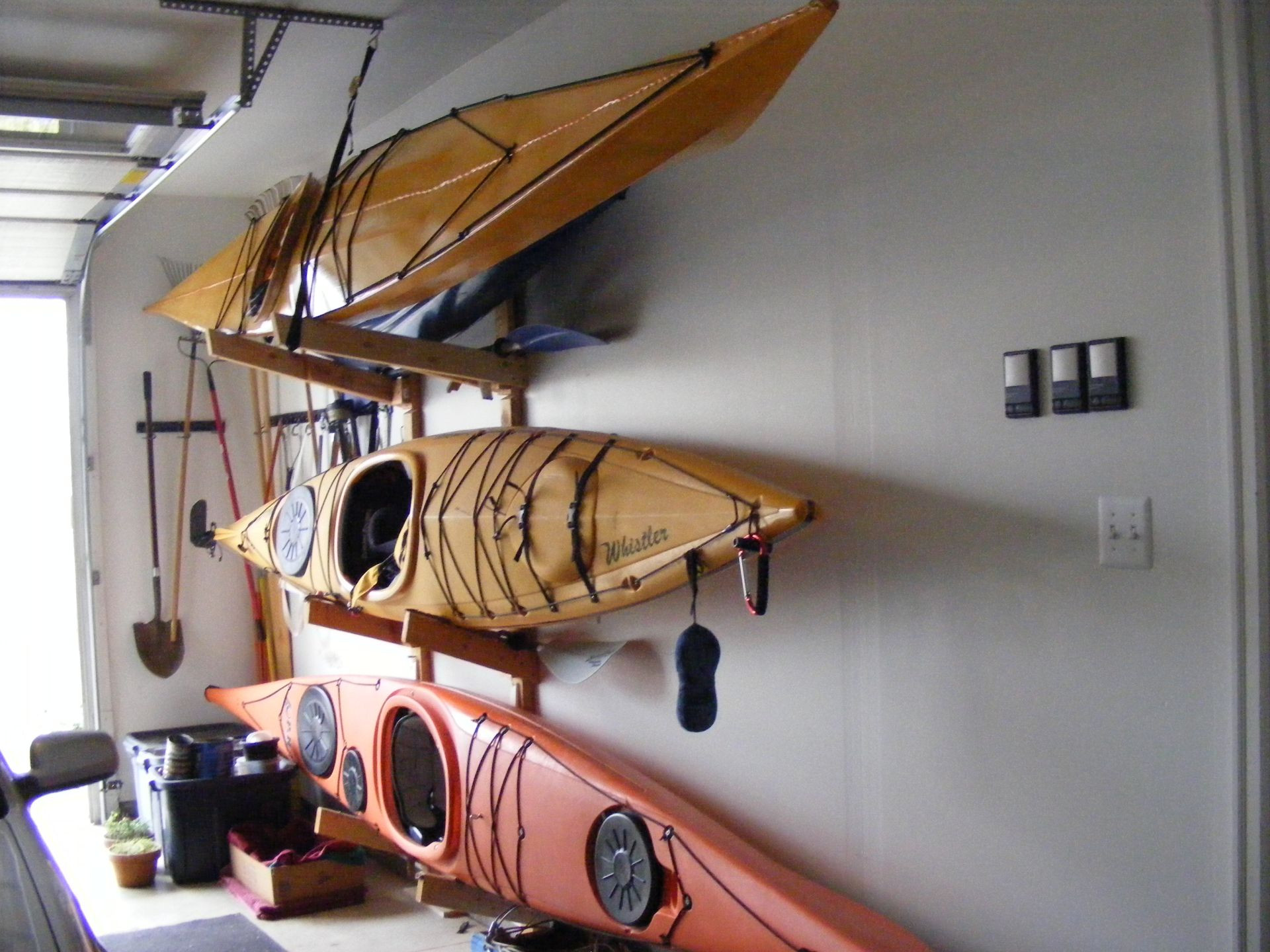 DIY Kayak Rack Ceiling
 Kayak Addiction