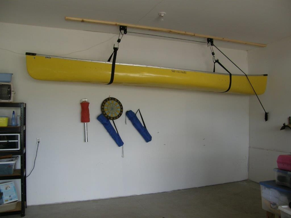 DIY Kayak Rack Ceiling
 Garage Cabinets Minneapolis