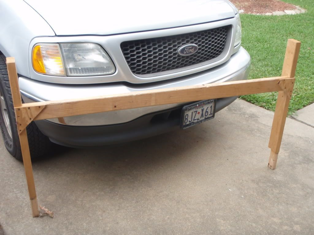 DIY Kayak Rack For Truck Bed
 homemade truck rack from 2x4 s