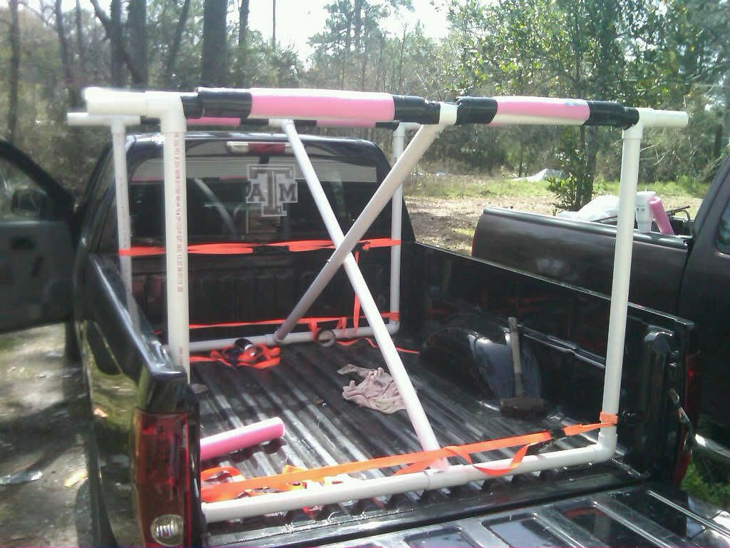 DIY Kayak Rack For Truck Bed
 Cheap or DIY Kayak rack help need to a 13ft yak in a