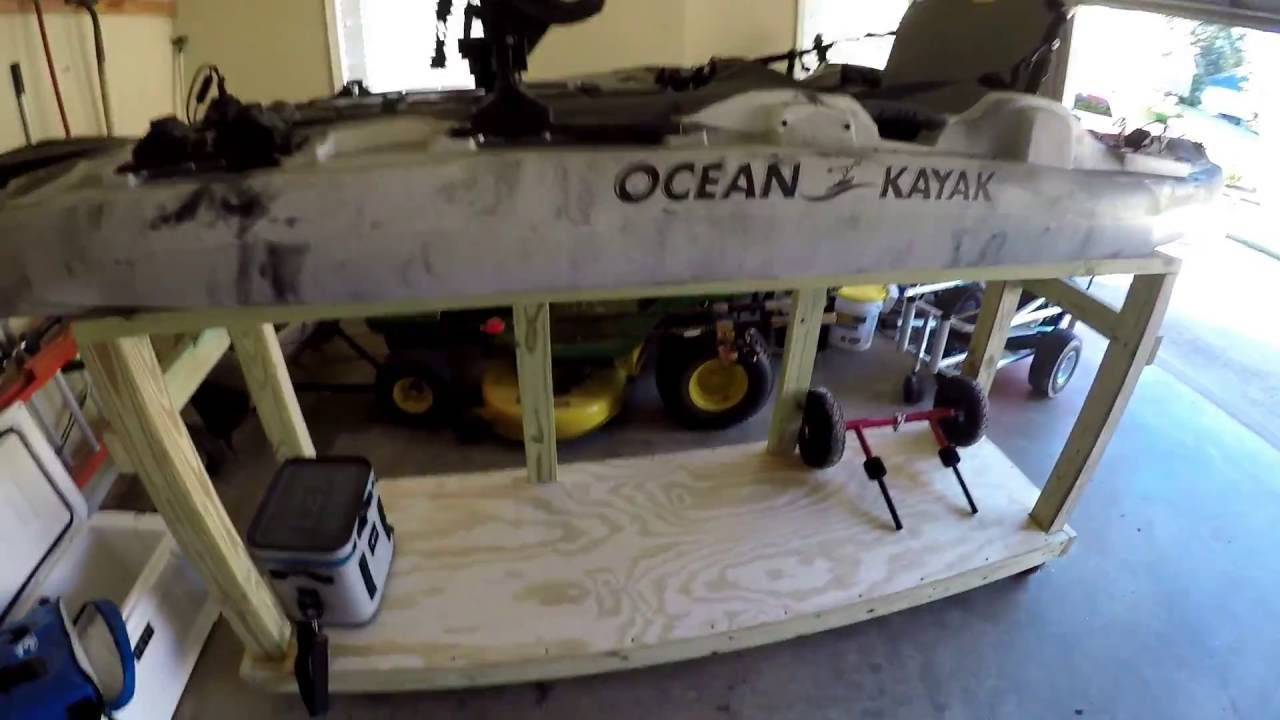 DIY Kayak Rack Garage
 Kayak Rack For Garage To Build