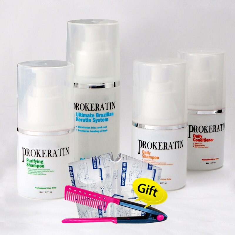 DIY Keratin Hair Treatment
 Christmas Gift PROkeratin set DIY hair care keratin hair