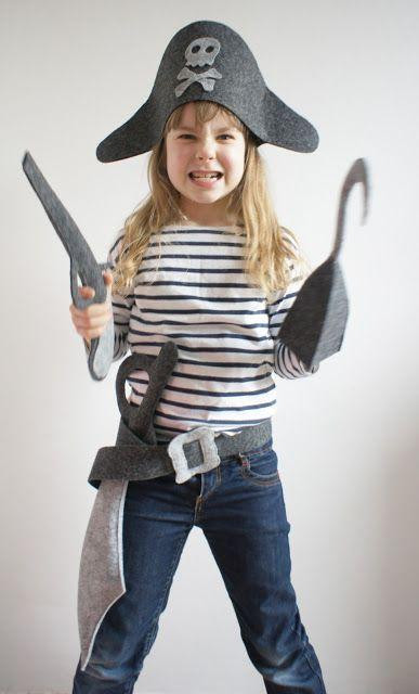DIY Kid Pirate Costume
 30 PIRATE COSTUMES FOR HALLOWEEN Godfather Style