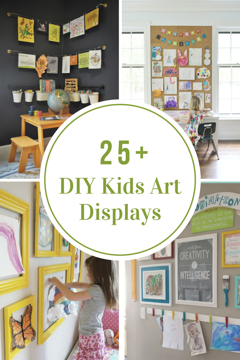 DIY Kids Art Display
 DIY Kids Art Displays The Idea Room