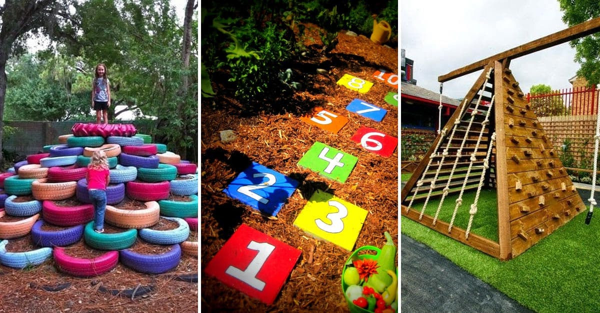 Diy Kids Backyard
 20 Fabulous DIY Backyard Projects To Surprise Your Kids