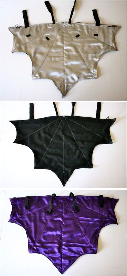 DIY Kids Bat Costume
 DIY child s bat costume