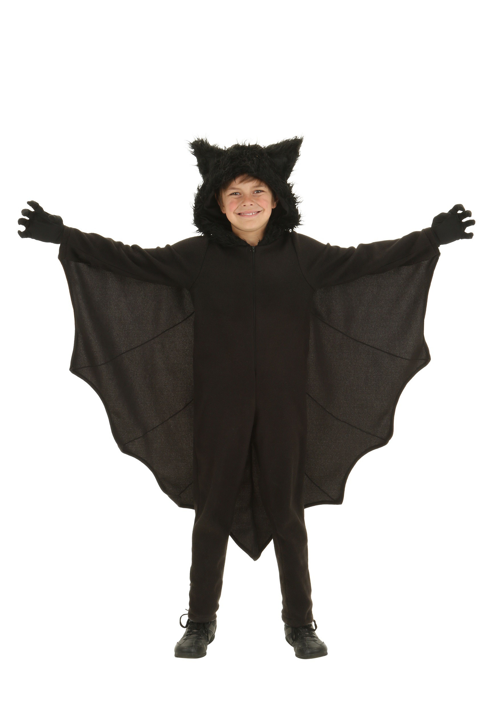DIY Kids Bat Costume
 Child Fleece Bat Costume