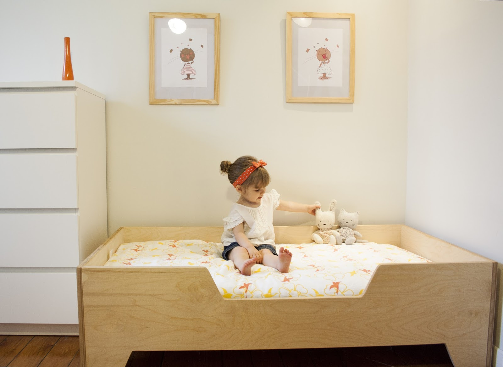 DIY Kids Bed Frame
 DIY Projects DIY Toddler bed with birch plywood