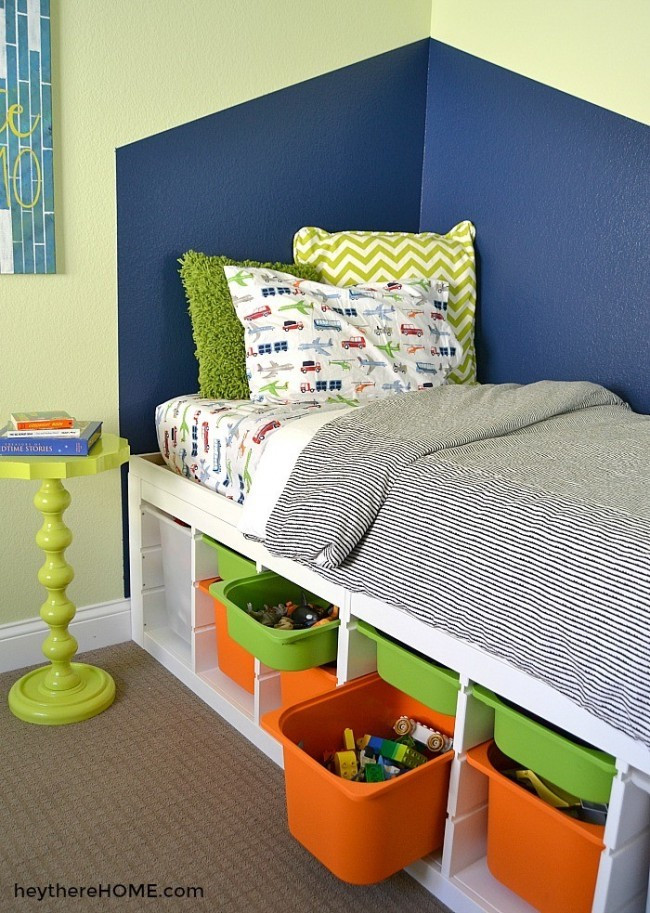 DIY Kids Bed With Storage
 Functional and Fun Twin Bed Knock fDecor