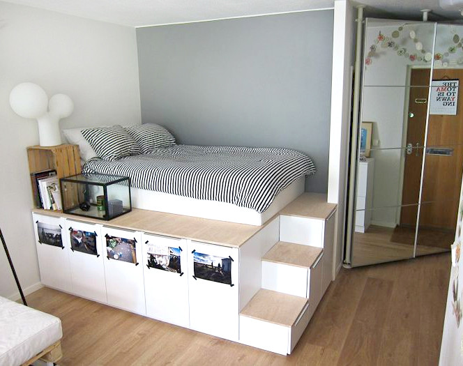 Diy Kids Bed With Storage
 8 DIY Storage Beds to Add Extra Space and Organization to