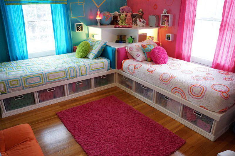 DIY Kids Bedroom
 Creative Kid’s Bedroom Storage Ideas