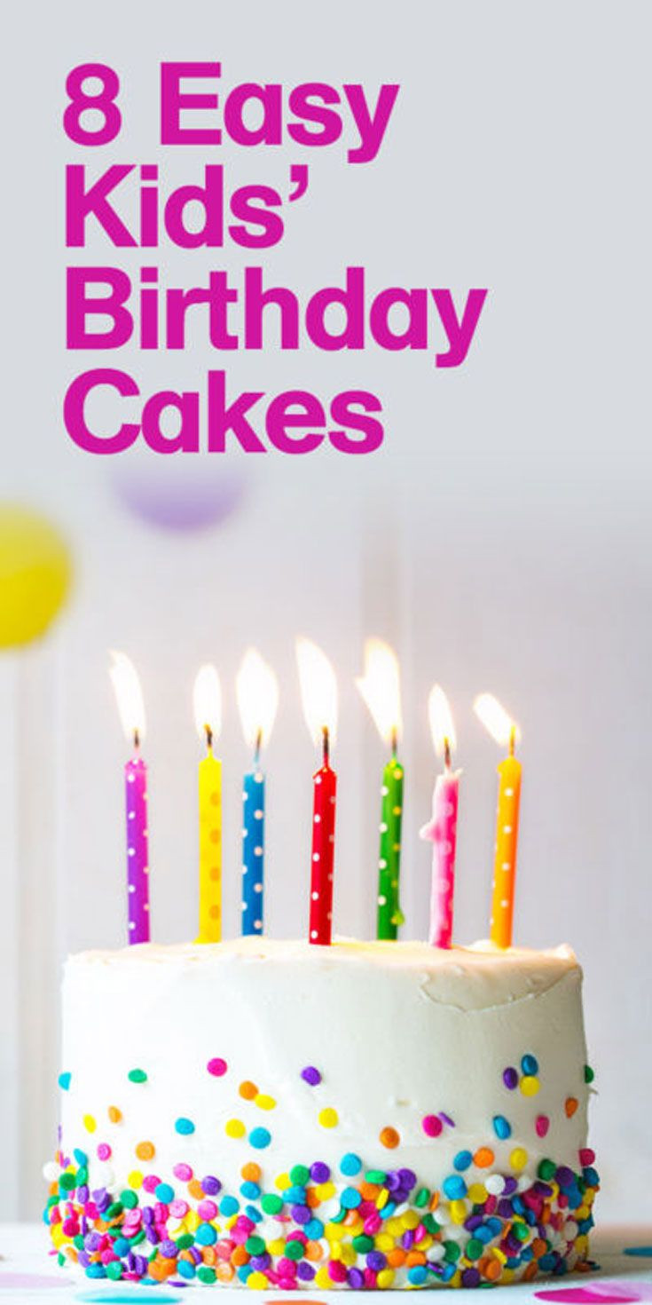 DIY Kids Birthday Cakes
 8 Easy Kids’ Birthday Cakes That Any Mum Can Make