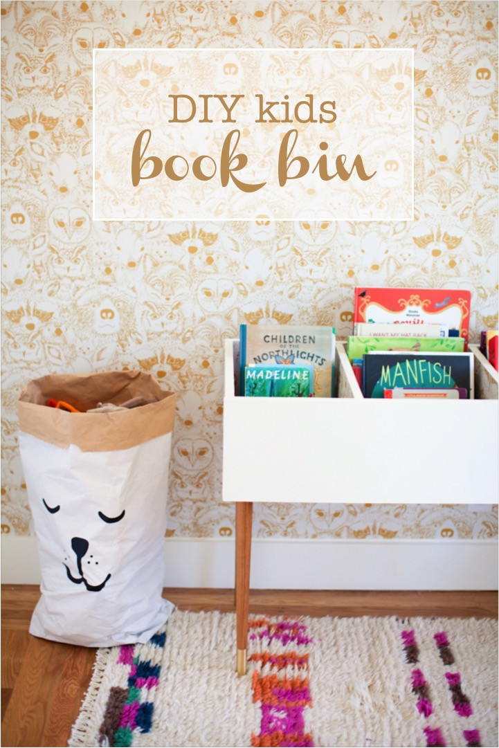 DIY Kids Book
 DIY kids book bin