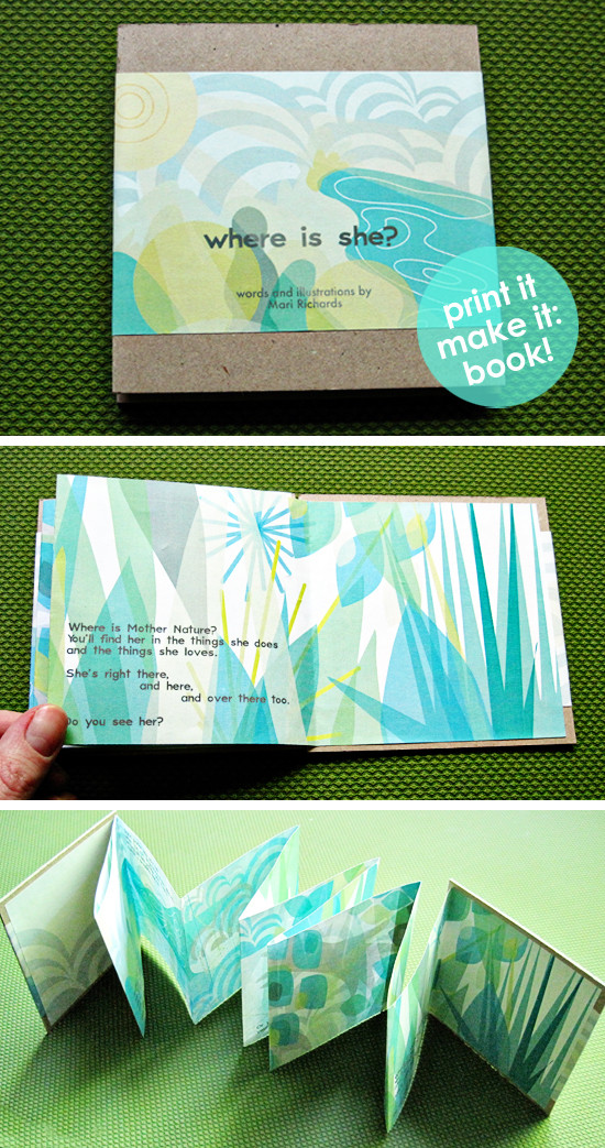 DIY Kids Book
 DIY Printable Children’s Book – Modern Mother Nature for