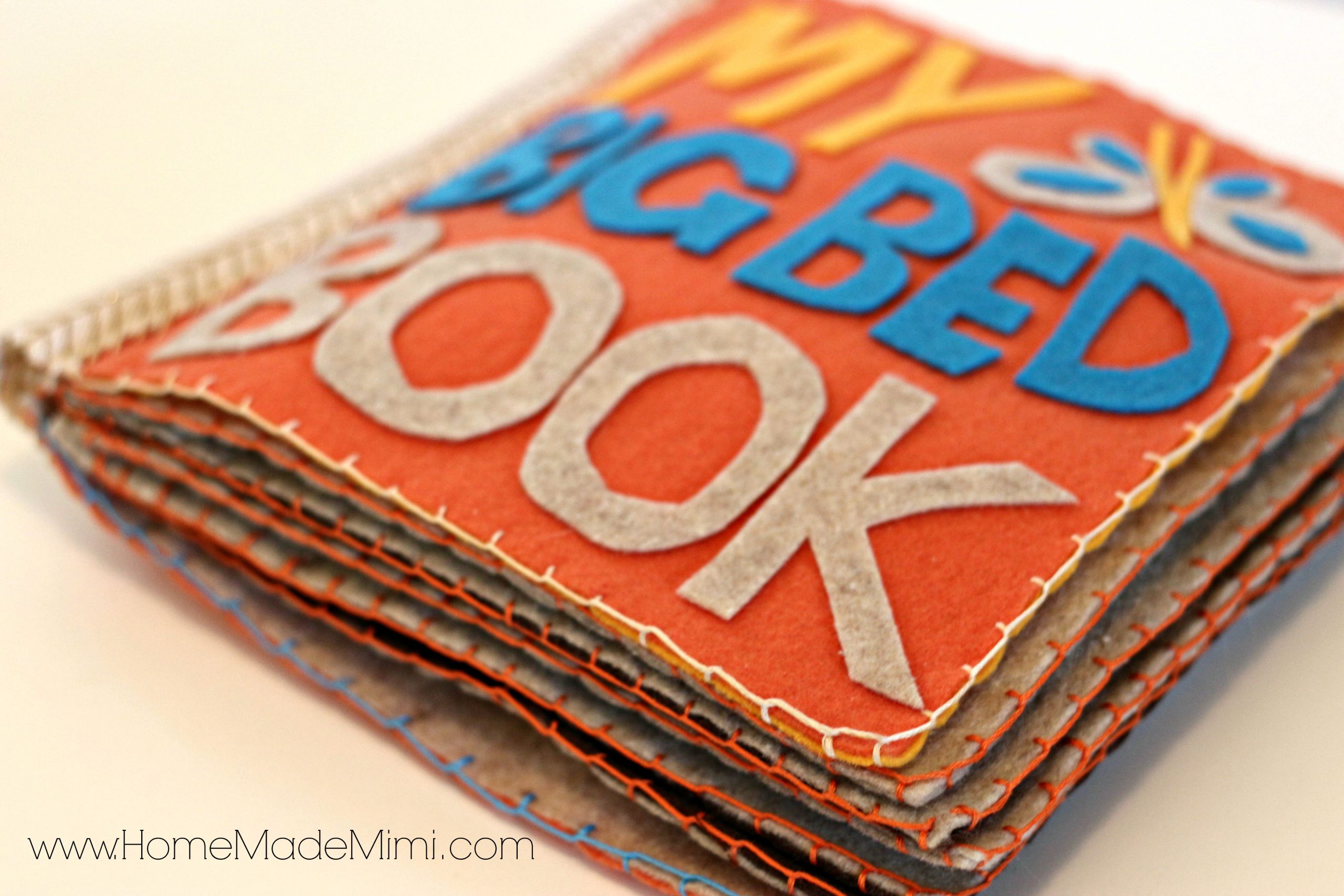 DIY Kids Books
 Make a DIY Felt Book Home Made MimiHome Made Mimi