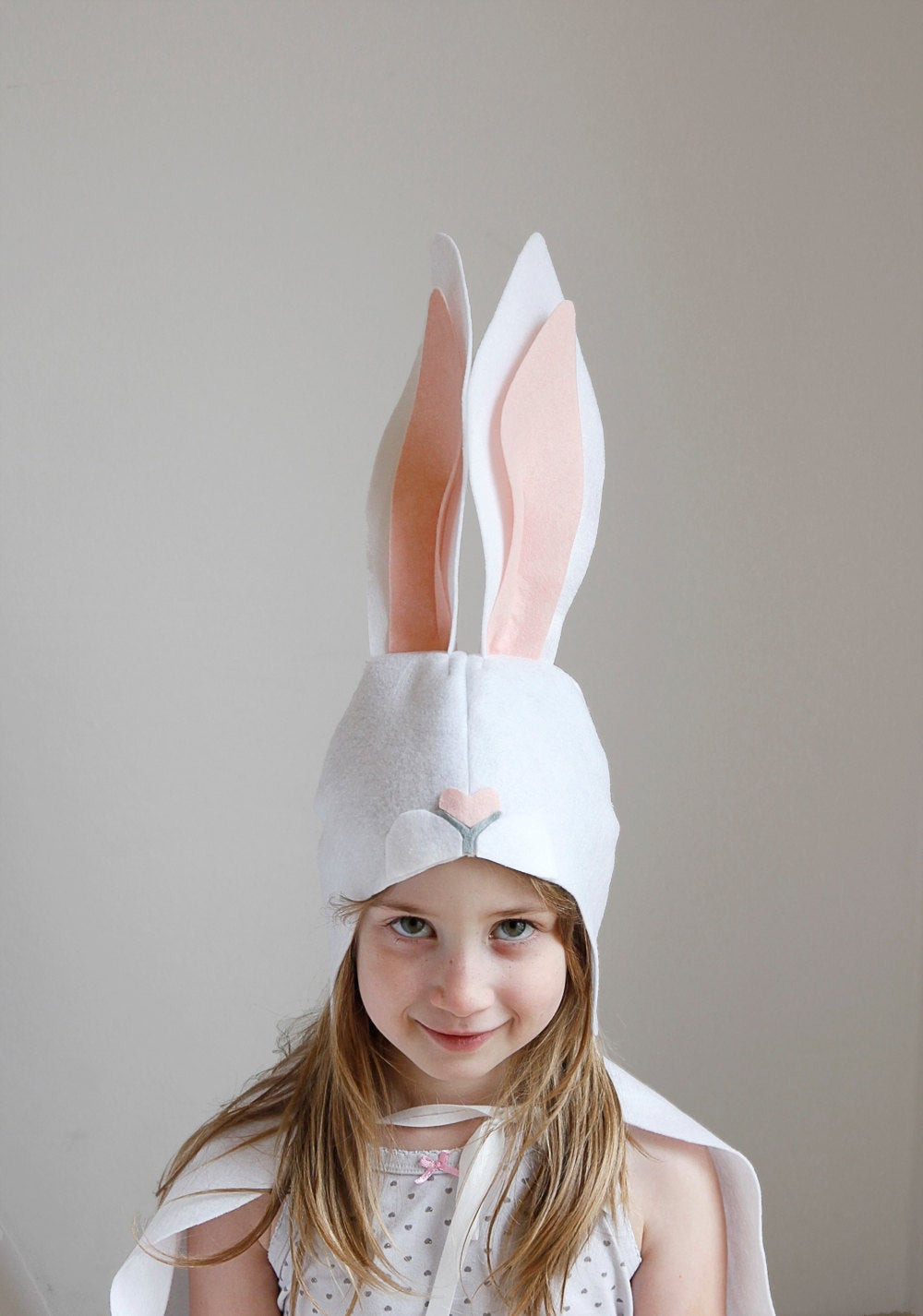 DIY Kids Bunny Costume
 Bunny PATTERN DIY costume mask sewing tutorial creative play