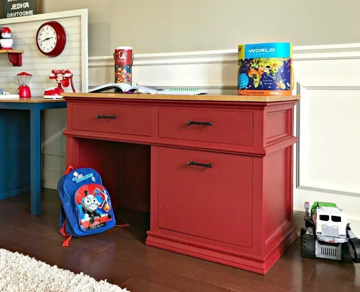 DIY Kids Desk Plans
 DIY Childrens Desk Plans with Storage Abbotts At Home