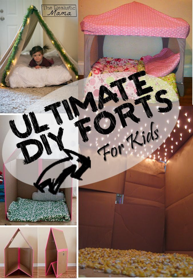 DIY Kids Fort
 Ultimate DIY Forts