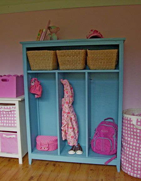DIY Kids Locker
 Small Locker Cabinet