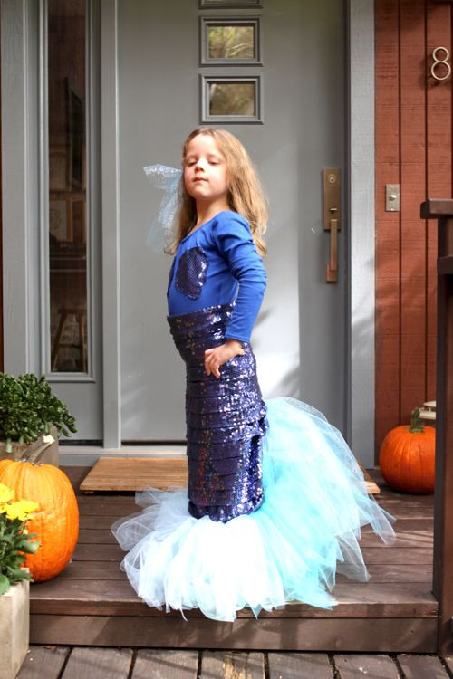 DIY Kids Mermaid Costume
 Halloween 2015 Costume Report Halloween