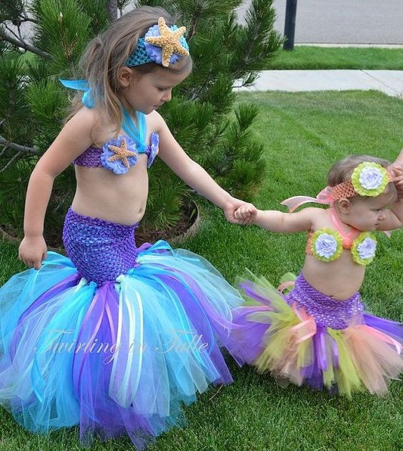 DIY Kids Mermaid Costume
 Adorable Infant Baby and Toddler Halloween Costumes Hip