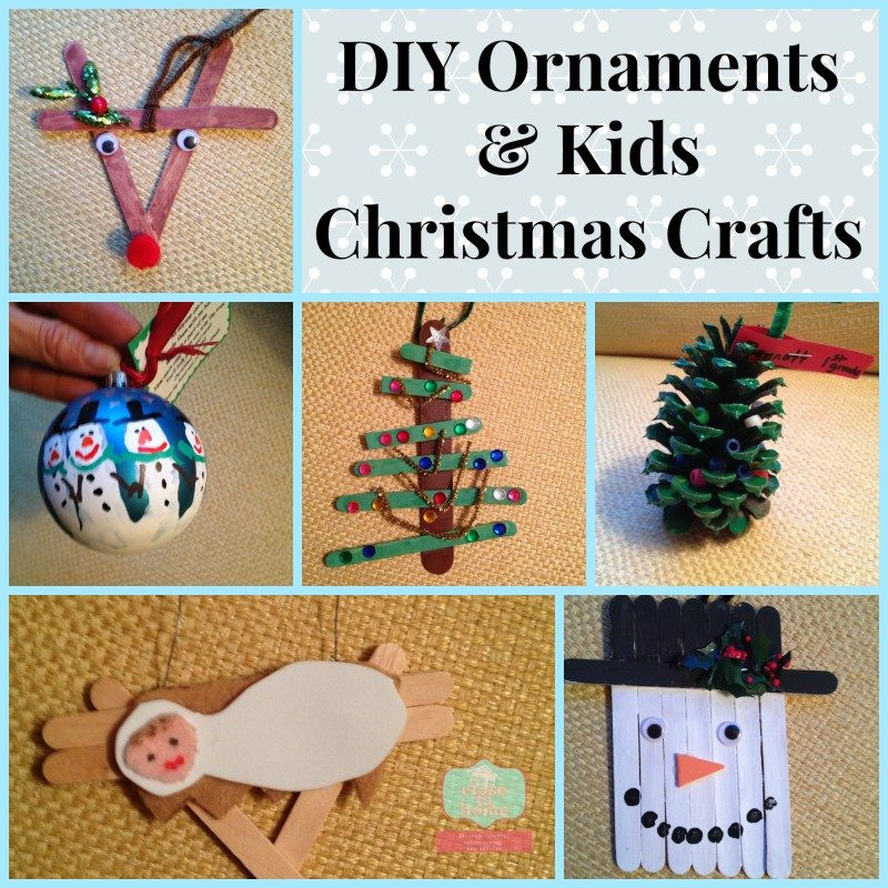 DIY Kids Ornaments
 How to Make DIY Christmas Ornaments with Your Kids