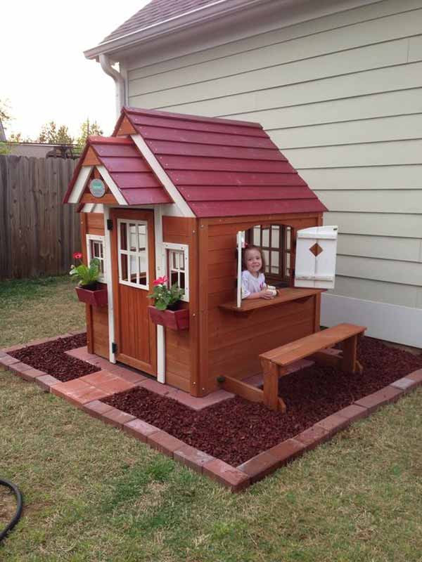 DIY Kids Outdoor Playhouse
 16 Fabulous Backyard Playhouses Sure To Delight Your Kids