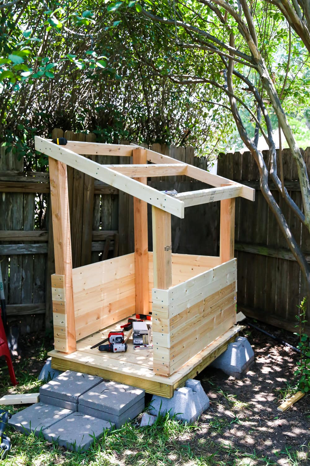 DIY Kids Outdoor Playhouse
 DIY Playhouse How to Build a Backyard Playhouse for Your