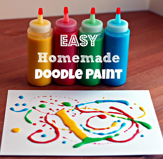 DIY Kids Paint
 21 DIY Paint Recipes To Make For the Kids