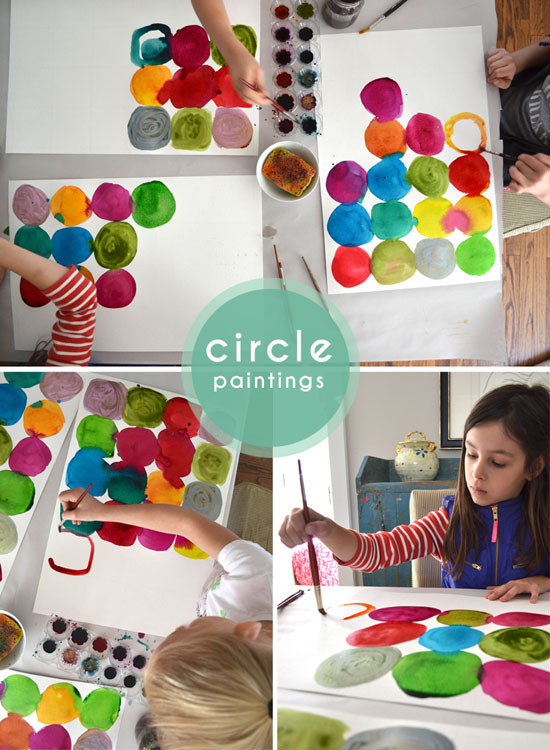 DIY Kids Paint
 DIY Circle Painting for Kids – Kandinsky Lessons with Kids