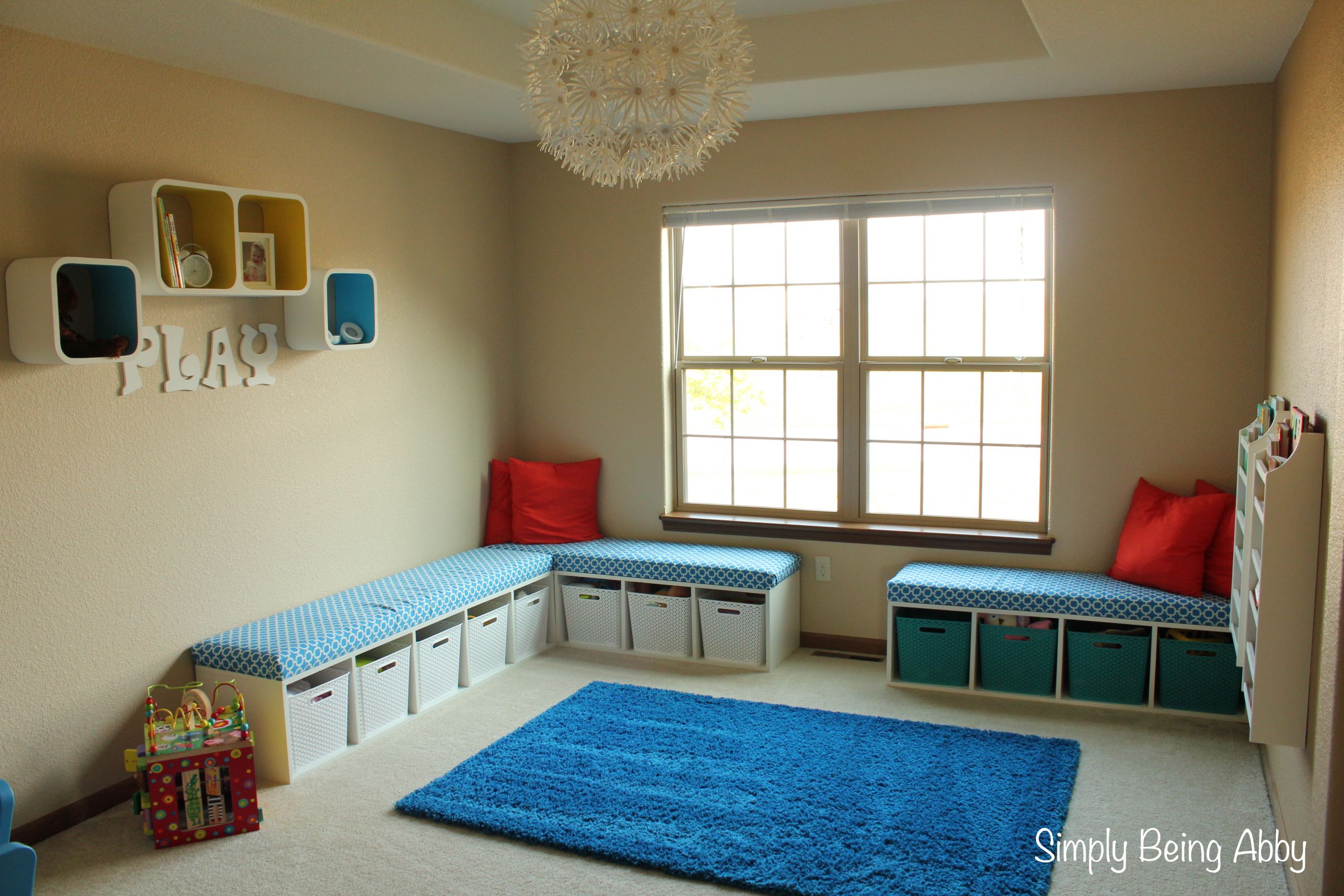 DIY Kids Playrooms
 Playroom Update – Simply Being Abby