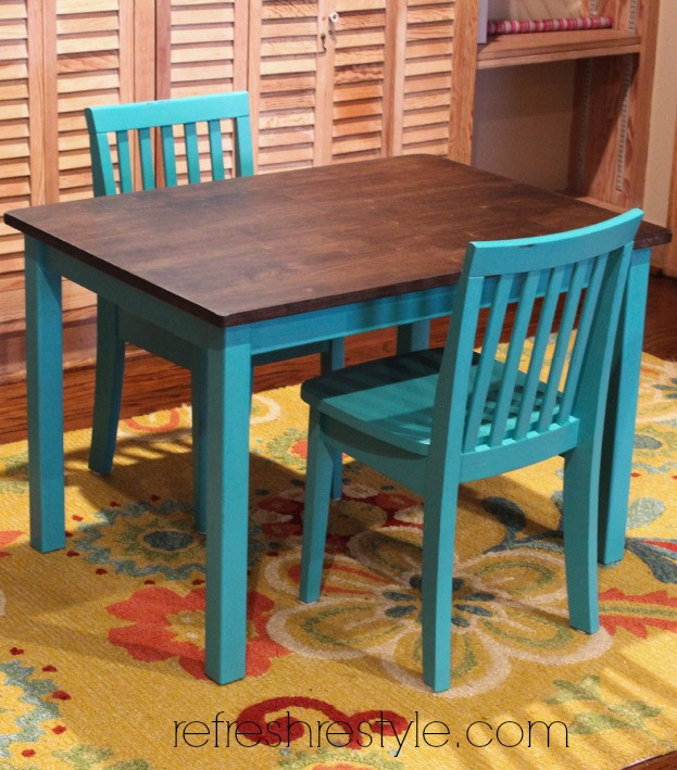 DIY Kids Table And Chairs
 12 Fun DIY Kids Table Makeovers