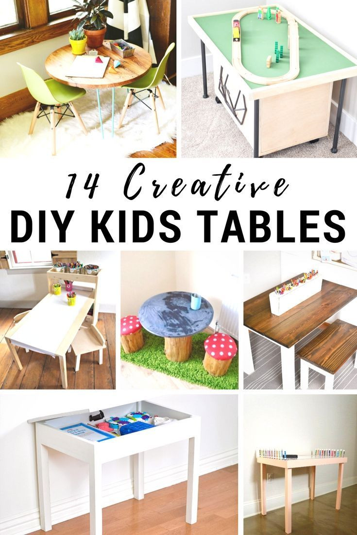 DIY Kids Table And Chairs
 24 DIY Kids Table and Chair Ideas You Can Build