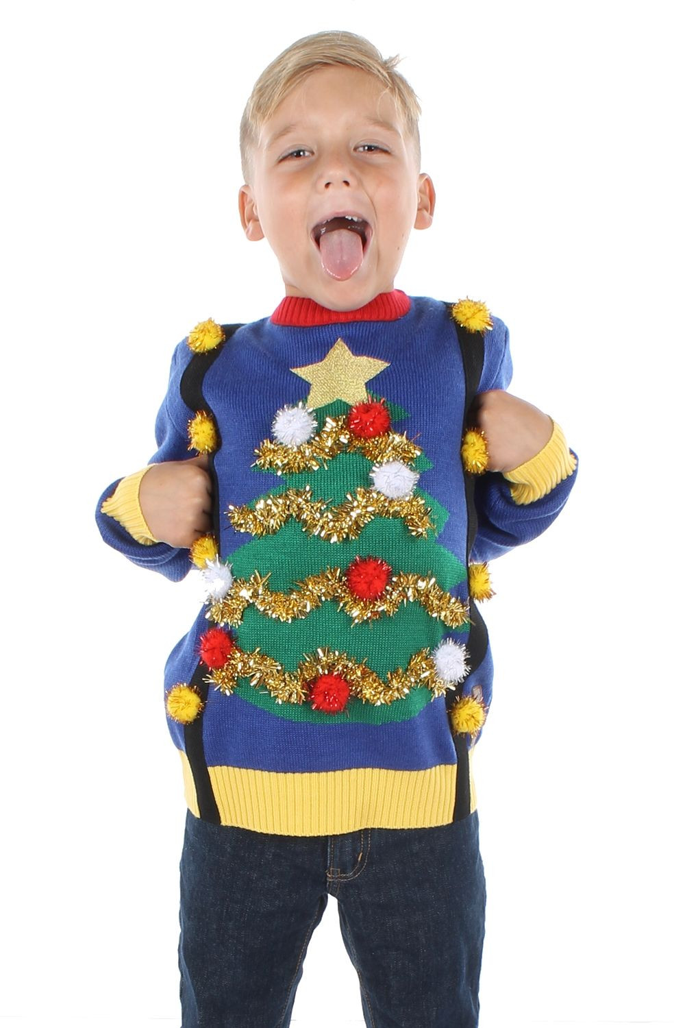 DIY Kids Ugly Christmas Sweater
 Pin on Christmas